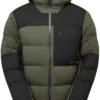 ARTILECT HighAF Down Stretch Parka Men, Groen/zwart