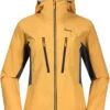 Bergans Cecilie Mountaineering Softshell Jas Dames, Geel/grijs 2 Bergans Cecilie Mountaineering Softshell Jas Dames, Geel/grijs -Winter Mode Winkel bergans cecilie mountaineering softshell jacket women light golden yellow solid dark grey 1