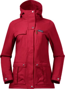 Bergans Nordmarka Jas Dames, Rood