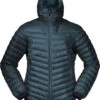 Bergans Senja Dons Lichte Jas Met Kap Heren, Petrol 2 Bergans Senja Dons Lichte Jas Met Kap Heren, Petrol -Winter Mode Winkel bergans senja down light jacket with hood men orion blue smoke blue 1