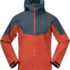 Bergans Senja Hybrid Softshell Jas Heren, Oranje/grijs -Winter Mode Winkel bergans senja hybrid softshell jacket men brick orion blue 1