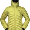 Bergans Senja Licht Donsjack Met Capuchon Heren, Groen