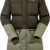 Berghaus Combust Reflecterende Jas Lang Dames, Olijf/groen -Winter Mode Winkel berghaus combust reflect jacket long women oil green deep depths oilgreen 1