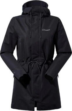 Berghaus Foxghyll Hooded Parka Dames, Zwart