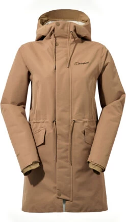 Berghaus Foxghyll Hooded Parka Dames, Beige