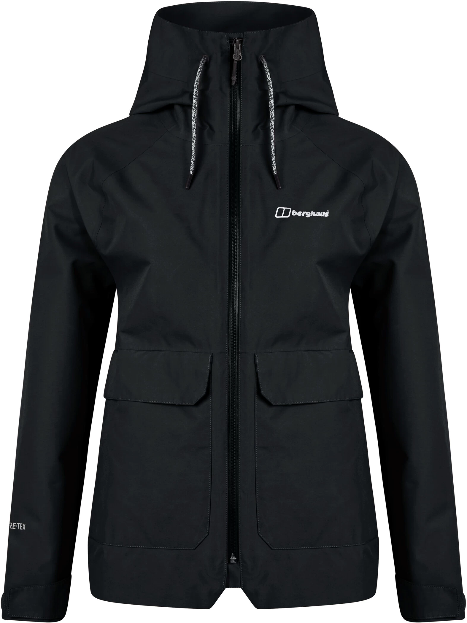 Berghaus Highraise Shell Jas Dames, Zwart 3 Berghaus Highraise Shell Jas Dames, Zwart