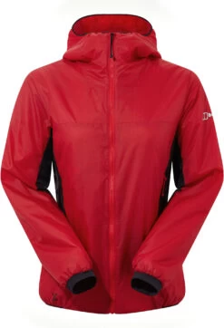 Berghaus MTN Arete LB Synthetische Hoody Dames, Rood/zwart