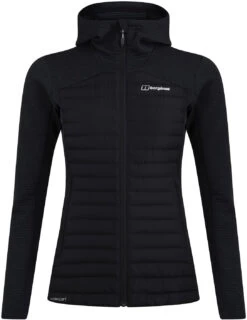 Berghaus Nula Hybrid Syntetic Insulation Jas Dames, Zwart