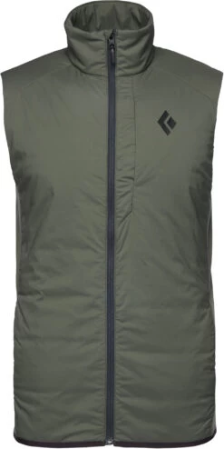 Black Diamond First Light Hybride Vest Heren, Olijf