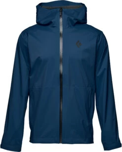 Black Diamond Stormline Stretch Regenjas Heren, Blauw