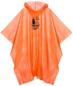 CAMPZ Poncho Voor Noodgevallen Wanderlust, Oranje