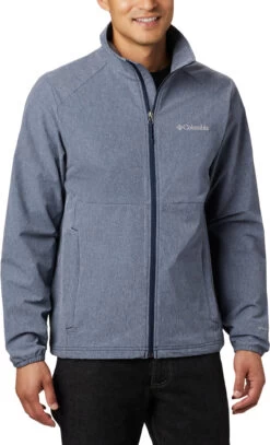 Columbia Heather Canyon Jas Zonder Capuchon Heren, Blauw