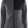 Craft ADV Explr Heavy Fleece Jas Heren, Grijs/zwart