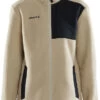 Craft ADV Explr Pile Fleece Jas Dames, Beige -Winter Mode Winkel craft adv explr pile fleece jacket women ecru black 1