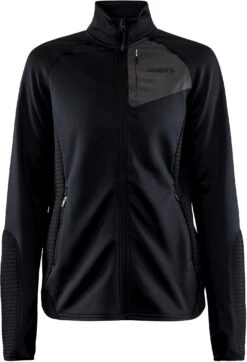 Craft ADV Tech Fleece Thermische Tussenlaag Dames, Zwart