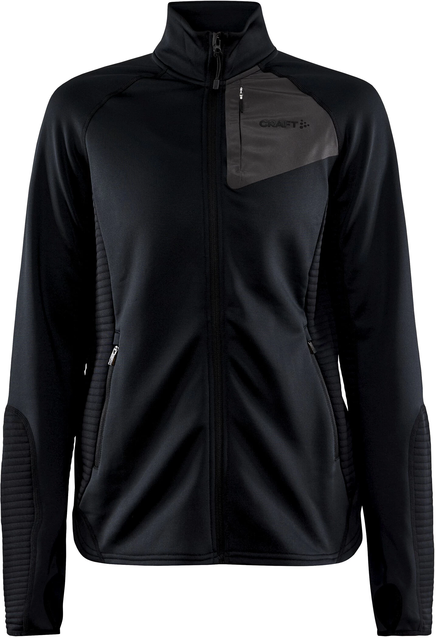 Craft ADV Tech Fleece Thermische Tussenlaag Dames, Zwart 3 Craft ADV Tech Fleece Thermische Tussenlaag Dames, Zwart