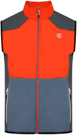 Dare 2b Aptile II Vest Heren, Rood/grijs