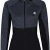 Dare 2b Convey II Core Stretch Jacket Women, Zwart 1 Dare 2b Convey II Core Stretch Jacket Women, Zwart -Winter Mode Winkel dare 2b convey ii core stretch jacket women black charcoal grey marl 1
