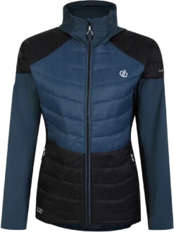 Dare 2b Culmination Wool Hybrid Jacket Women, Grijs/zwart