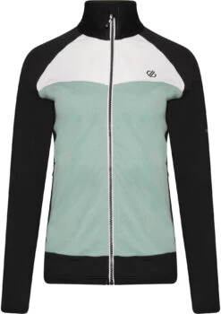 Dare 2b Elation II Core Stretch Jas Dames, Groen/zwart