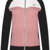Dare 2b Elation II Core Stretch Jas Dames, Roze/zwart -Winter Mode Winkel dare 2b elation ii core stretch jacket women mesa rose black white 1