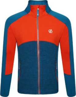 Dare 2b Exception Core Stretch Jas Kinderen, Blauw/rood