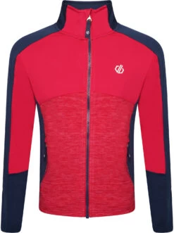 Dare 2b Exception Core Stretch Jas Kinderen, Rood/blauw