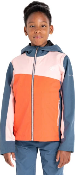 Dare 2b Explr Jacket Kids, Oranje/grijs