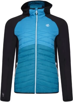 Dare 2b Mountaineer Wollen Hybride Jas Heren, Blauw/zwart