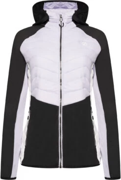 Dare 2b Surmount II Wollen Hybride Jas Dames, Zwart/wit