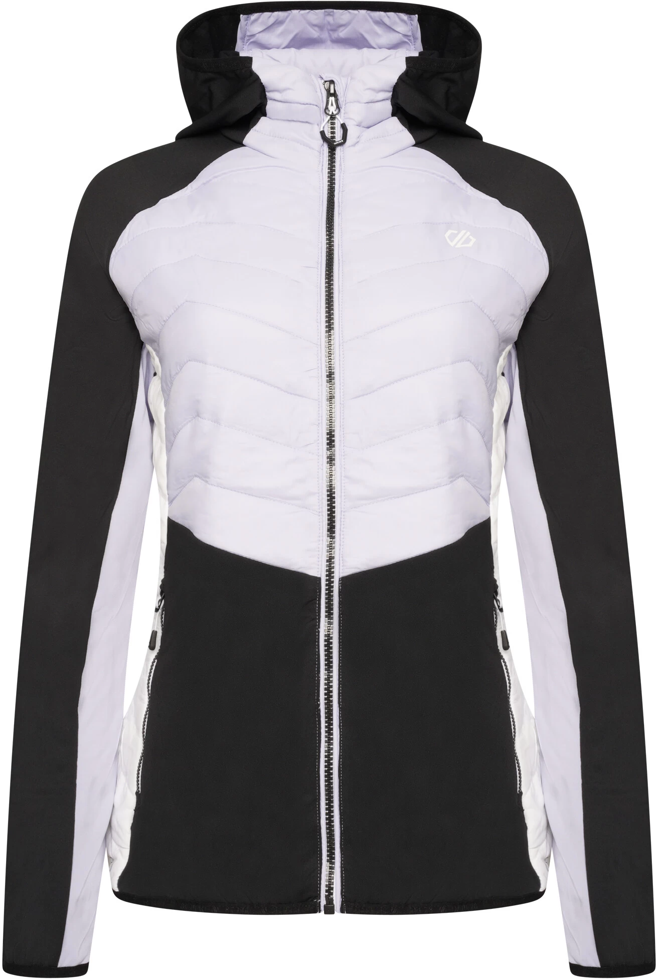 Dare 2b Surmount II Wollen Hybride Jas Dames, Zwart/wit 3 Dare 2b Surmount II Wollen Hybride Jas Dames, Zwart/wit