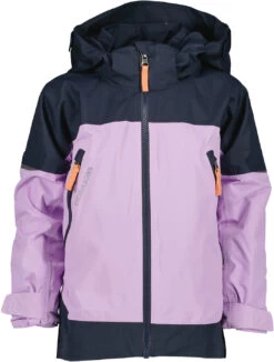 DIDRIKSONS Ash 3 Jacket Kids, Violet/blauw