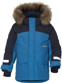 DIDRIKSONS Bjärven Parka Kinderen, Blauw