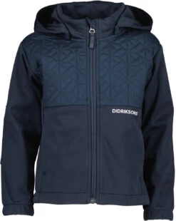 DIDRIKSONS Briska 3 Jacket Kids, Blauw