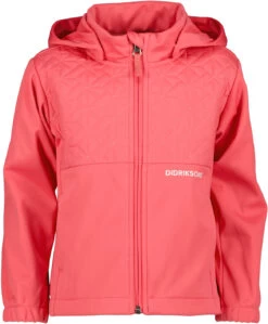 DIDRIKSONS Briska 3 Jacket Kids, Roze