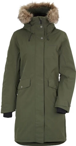 DIDRIKSONS Erika 3 Parka Dames, Groen