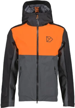 DIDRIKSONS Harp Jacket, Oranje/grijs
