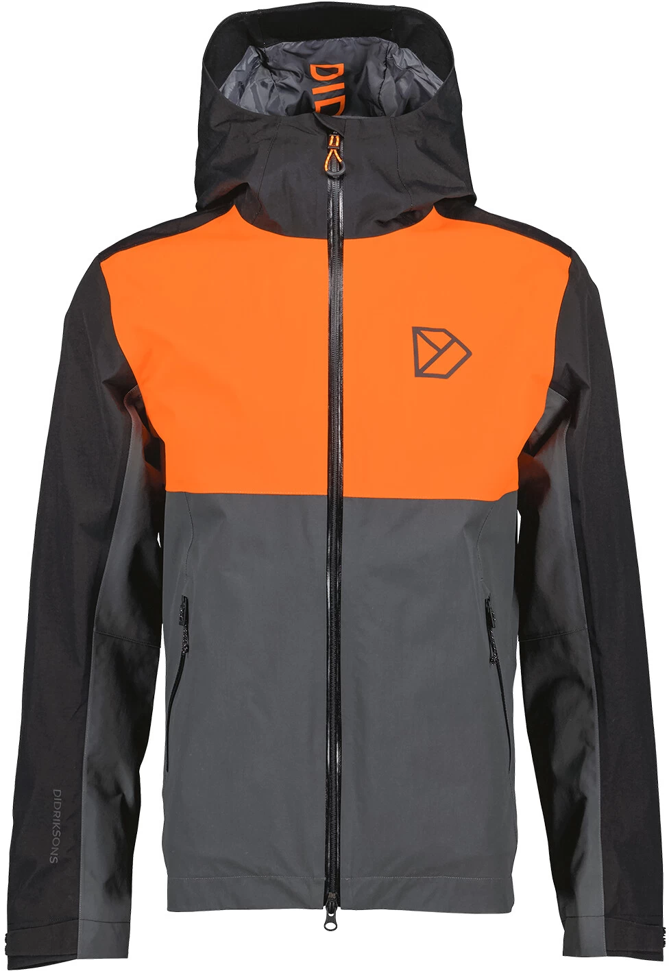 DIDRIKSONS Harp Jacket, Oranje/grijs 3 DIDRIKSONS Harp Jacket, Oranje/grijs