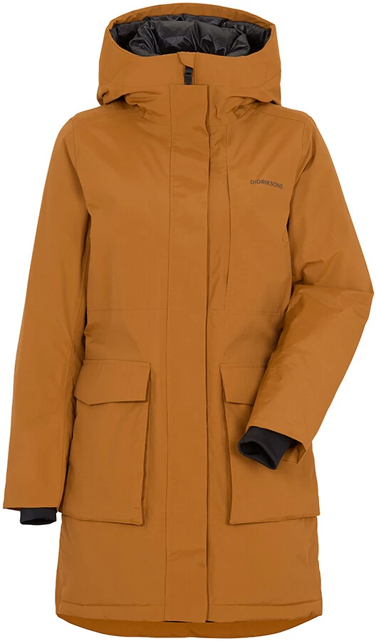 DIDRIKSONS Leya 2 Parka Dames, Oranje 3 DIDRIKSONS Leya 2 Parka Dames, Oranje