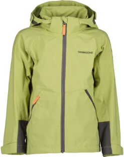 DIDRIKSONS Stigen 2 Jacket Kids, Groen