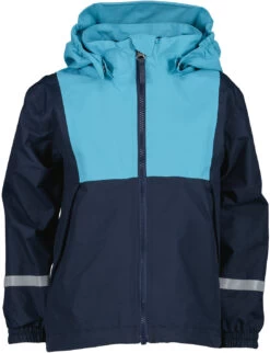 DIDRIKSONS Stormhatt Jacket Kids, Blauw