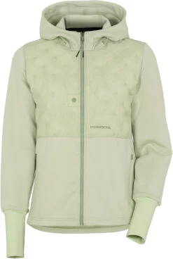DIDRIKSONS Valda Volledige Rits Dames, Groen