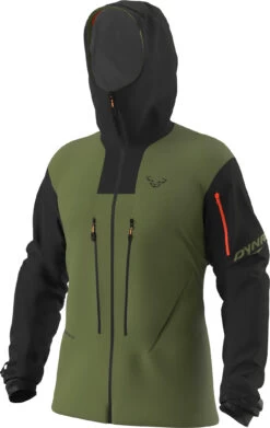 Dynafit Free GTX Jas Heren, Olijf/zwart