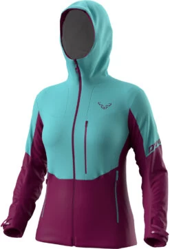 Dynafit Radical Infinium Hybride Jas Dames, Blauw/violet