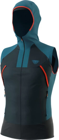 Dynafit Speed Softshell Vest Heren, Blauw