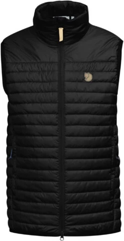 Fjällräven Fjällräven Abisko Gevoerd Vest Heren, Zwart