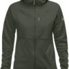 Fjällräven Fjällräven Abisko Trail Fleece Jas Dames, Groen 2 Fjällräven Fjällräven Abisko Trail Fleece Jas Dames, Groen -Winter Mode Winkel fjaellraeven abisko trail fleece jacket women deep forest 1