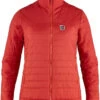 Fjällräven Fjällräven Expedition X-Lätt Jas Dames, Rood -Winter Mode Winkel fjaellraeven expedition x laett jacket women true red 1