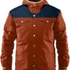 Fjällräven Fjällräven Greenland No. 1 Donsjas Heren, Oranje/blauw