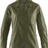 Fjällräven Fjällräven High Coast Windjack Dames, Olijf 1 Fjällräven Fjällräven High Coast Windjack Dames, Olijf -Winter Mode Winkel fjaellraeven high coast wind jacket women green 1